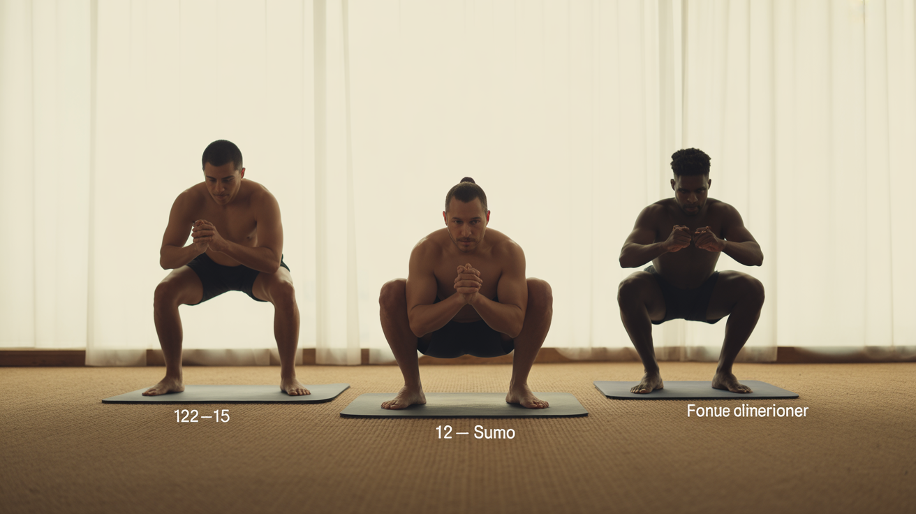 Enchaînement hip thrust squat fente muscler fessiers sans matériel