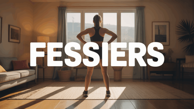 Silhouette réalisant un hip thrust pour muscler les fessiers chez soi