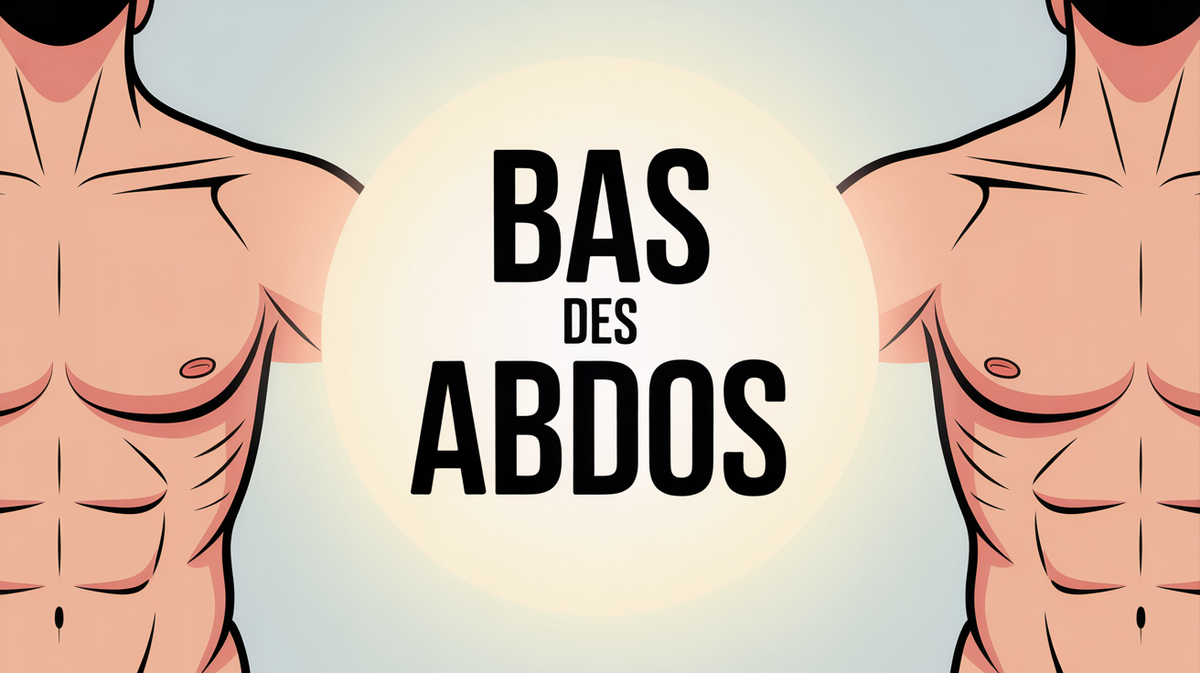 buste masculin et feminin ventre plat bas des abdos