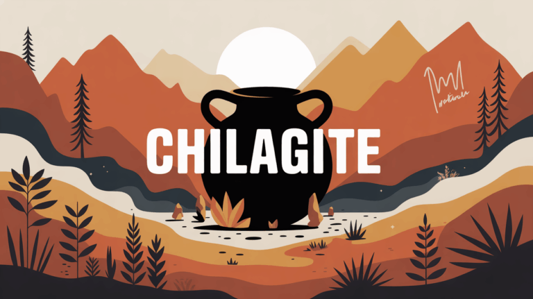 montagnes elevées pots de resine noire chilagite