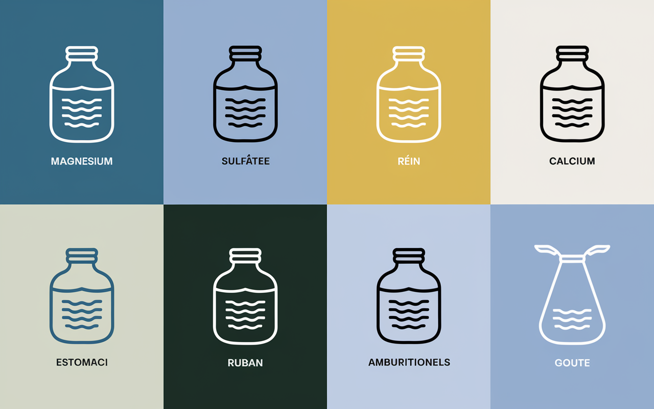 comparatif eaux maigrir du ventre magnesium sulfates calcium