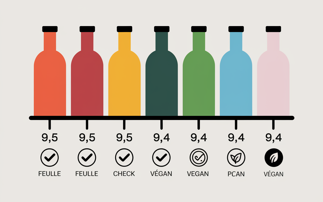 tableau marques compléments alimentaires 2025 scores certifications