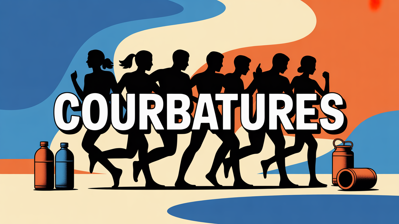 image courbatures sport massage hydratation rouleau de mousse
