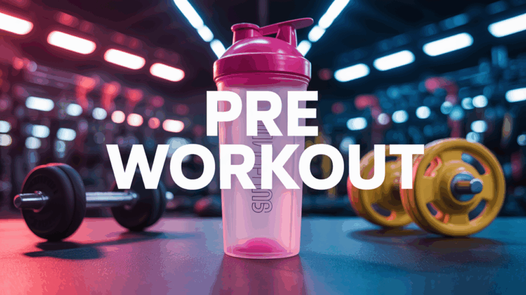 pre workout table gym energie