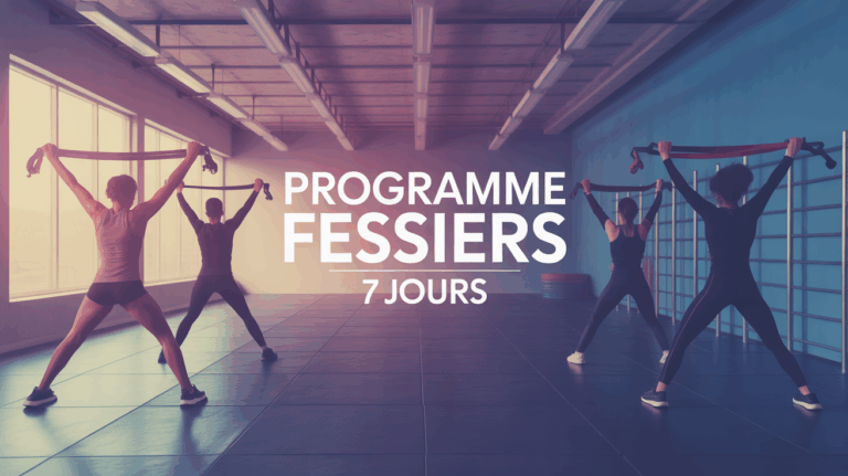 programme fessiers 7 jours salle de sport