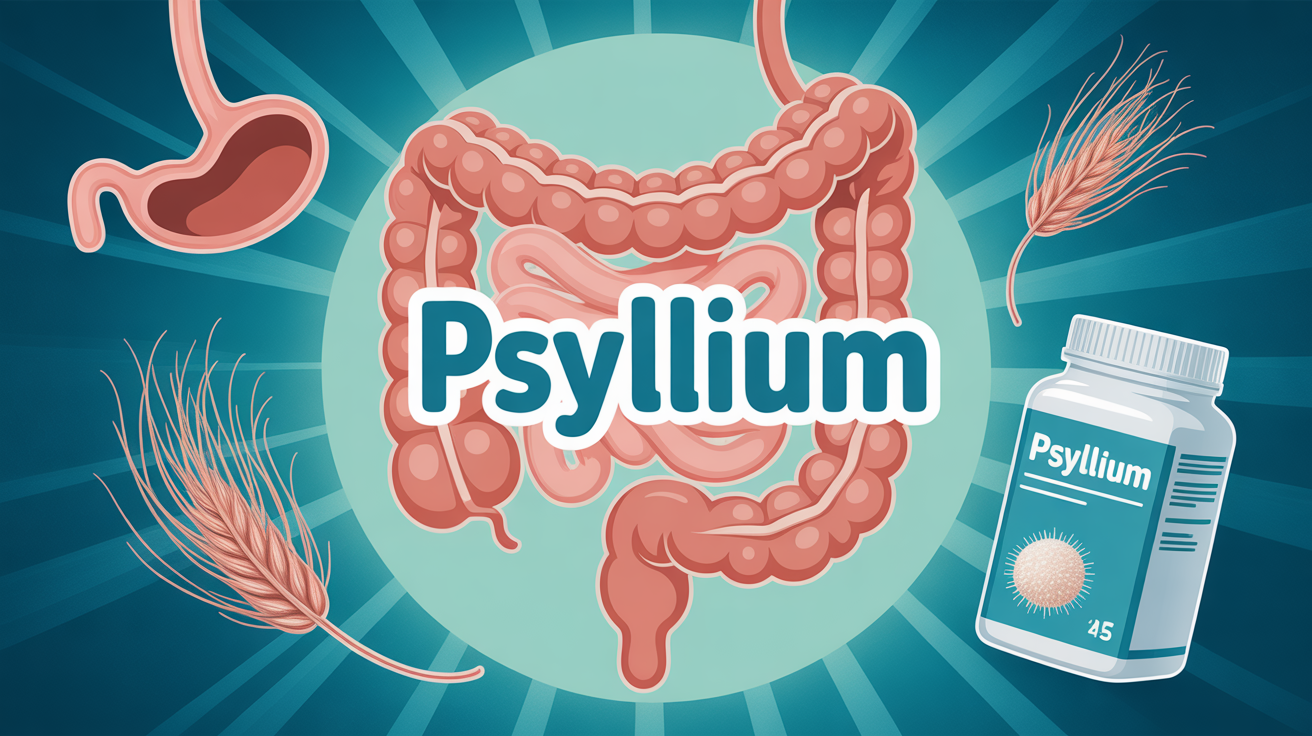 illustration psyllium confort digestif fibres intestin
