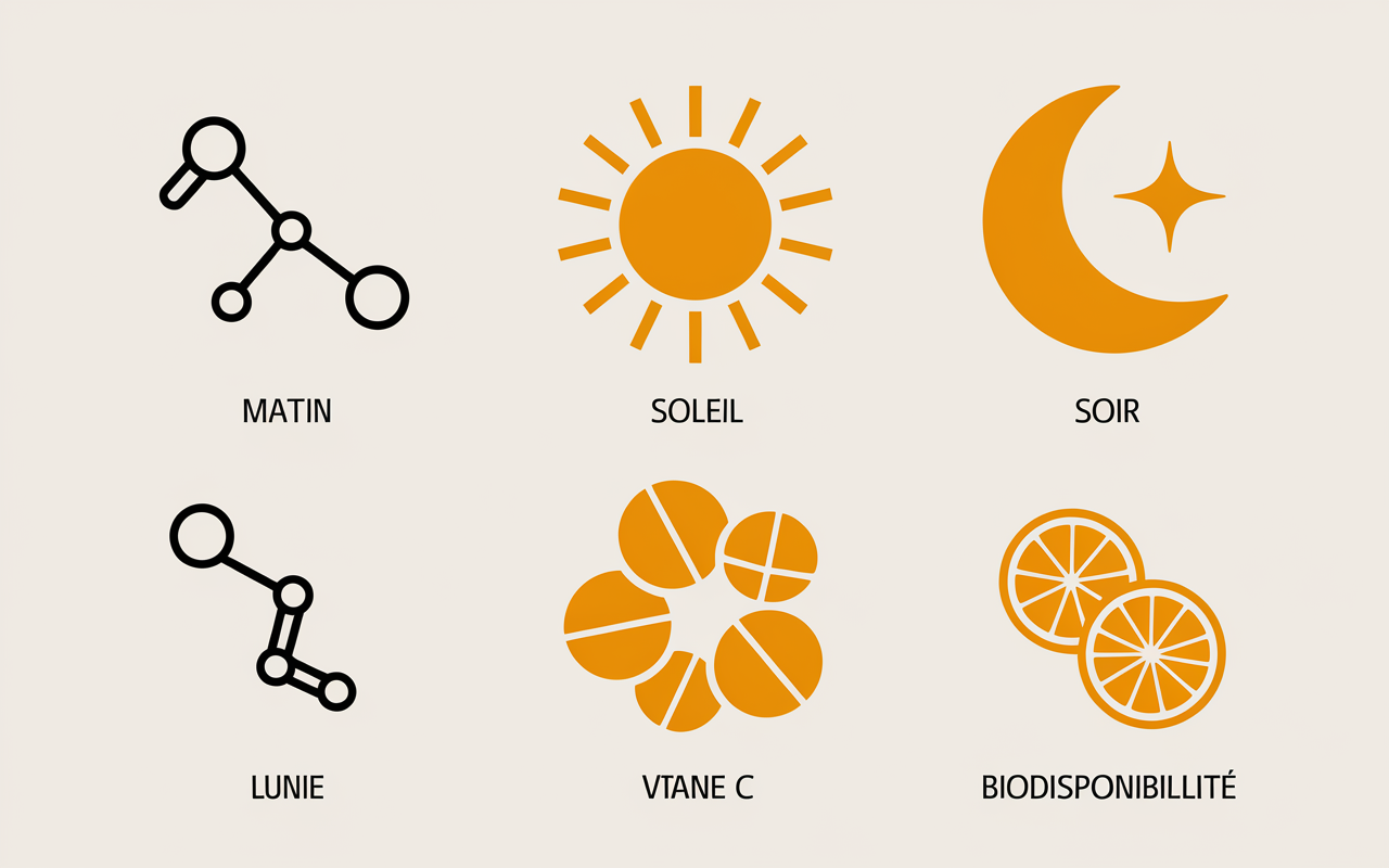 Absorption collagene biodisponibilite vitamine C