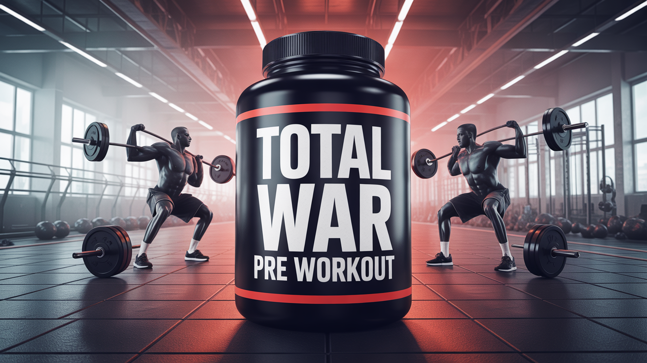 pot total war pre workout musculation salle athletes