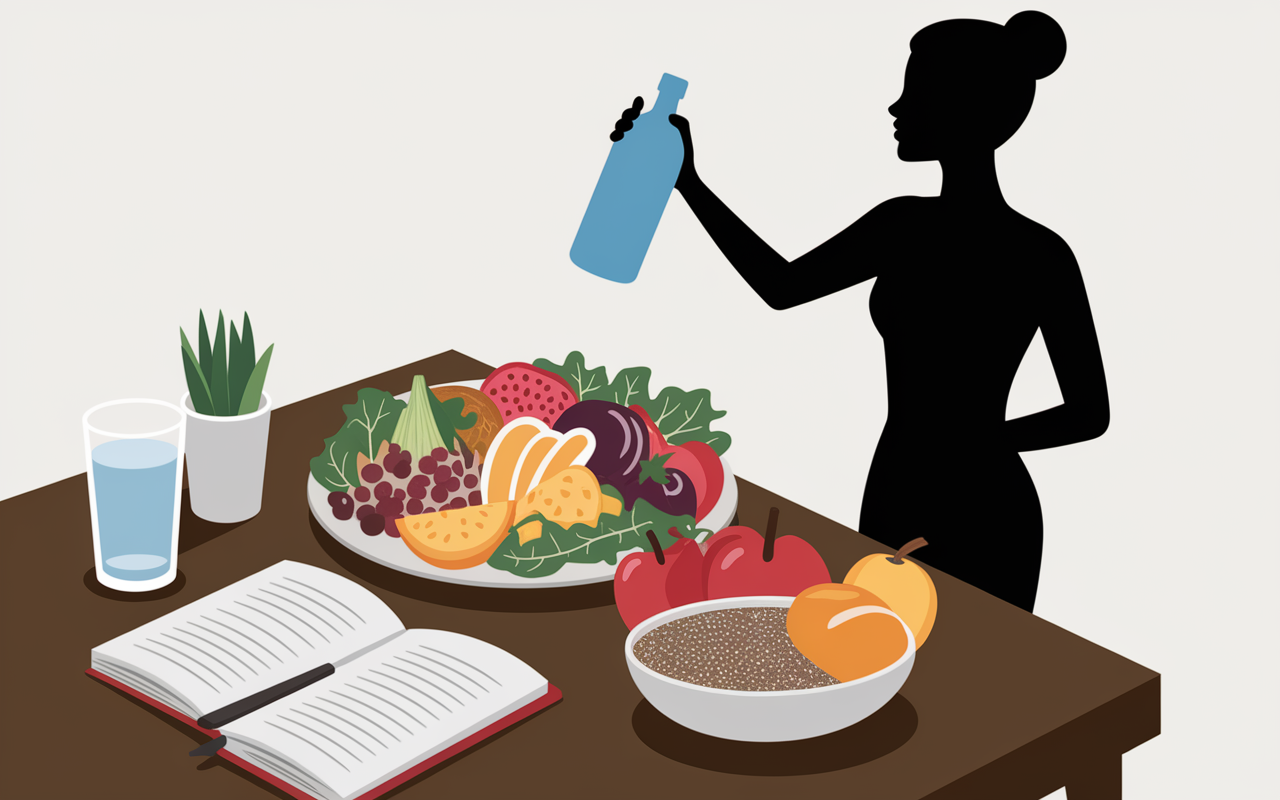 Routine alimentaire hydratation perdre du poids sans sport