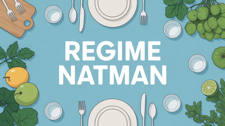 vue table assiette regime natman perte de poids