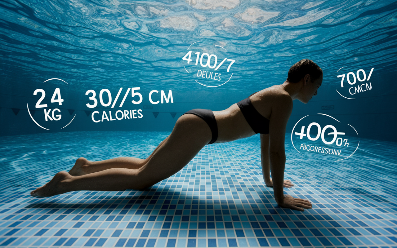 Nageur adulte crawl piscine chiffres perte poids calories