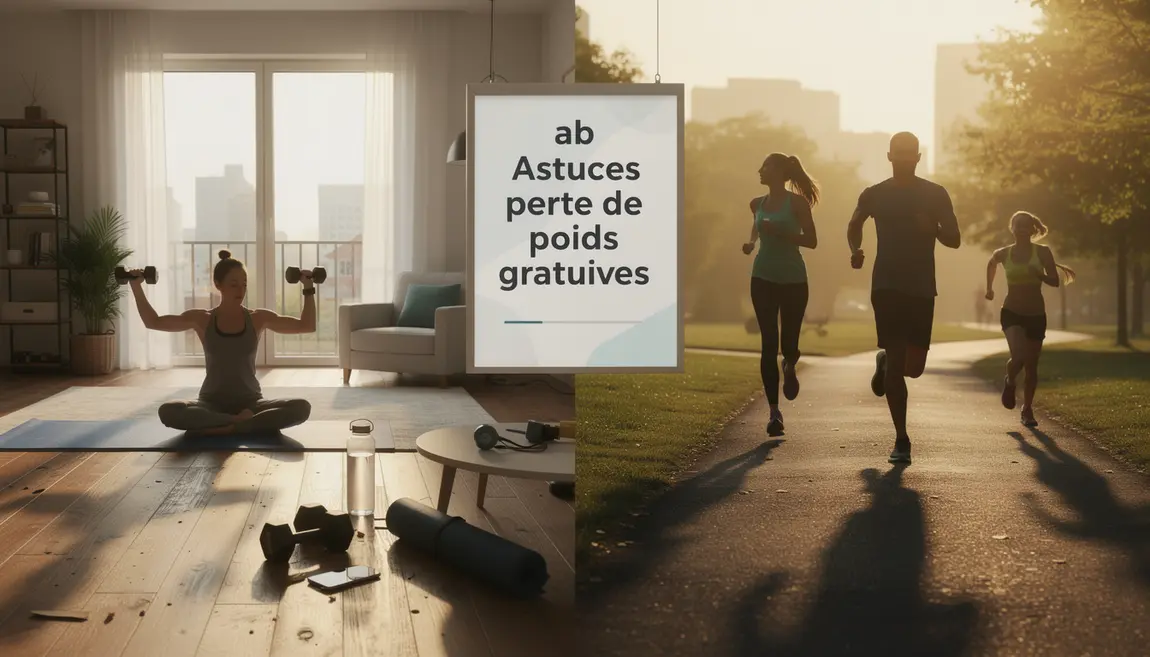 Silhouettes sport maison astuces perte de poids gratuites
