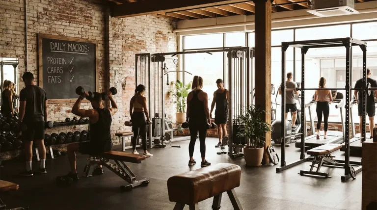 salle musculation halteres macros bodytech