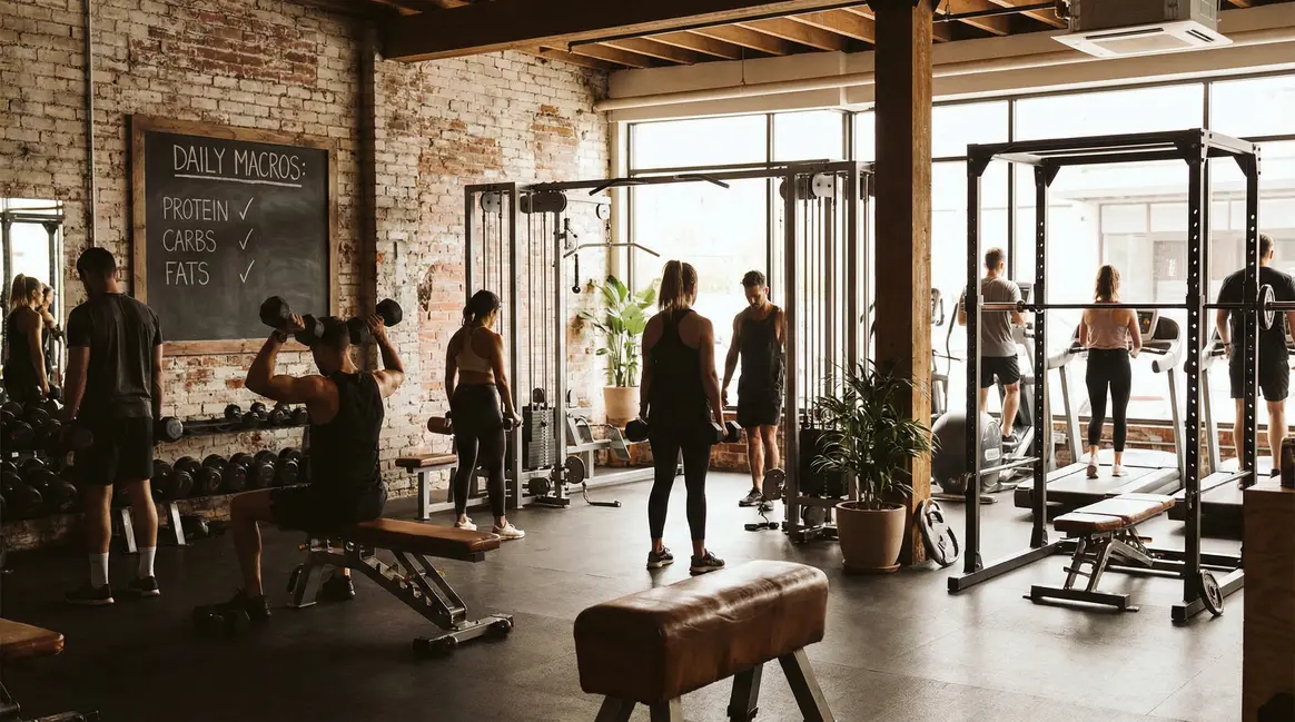 salle musculation halteres macros bodytech