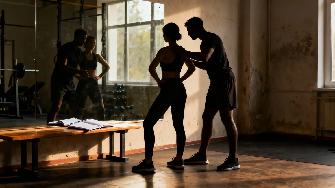 Correction posture carnet entrainement coach