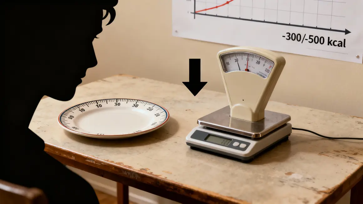 Déficit calorique repas perte de poids