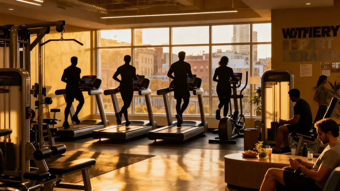 Salle de sport Grenoble machines lumineuse espace communautaire