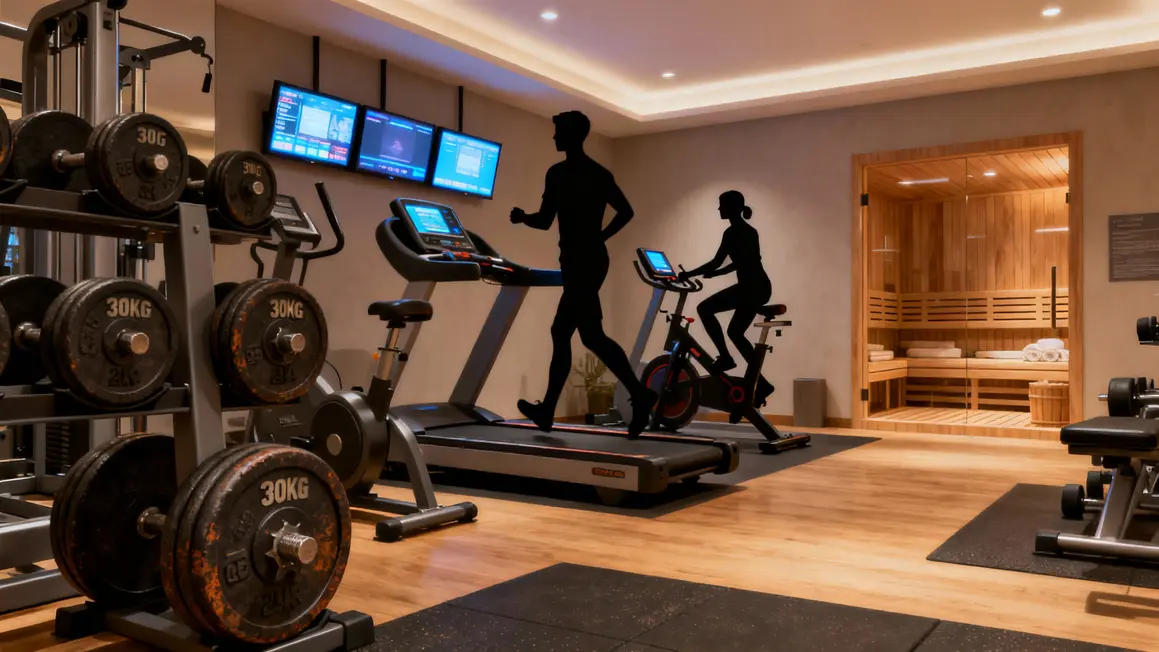 salle musculation équipements connectés cycling sauna CMG Waou Auteuil