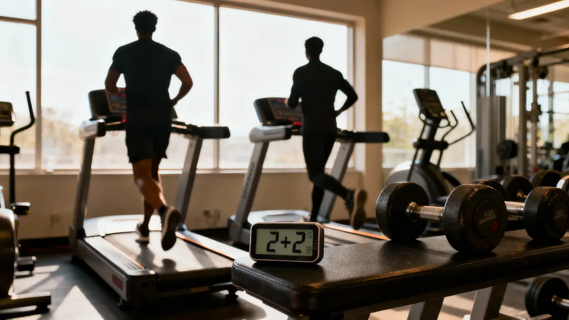 Silhouettes sport salle et cardio pour perte de poids