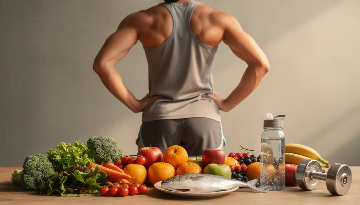 sportif aliments frais masse grasse performance récupération