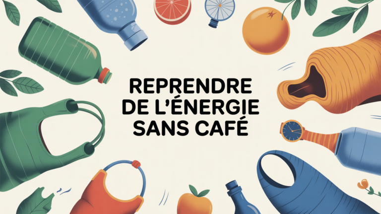comment avoir de l energie rapidement illustration objets energie
