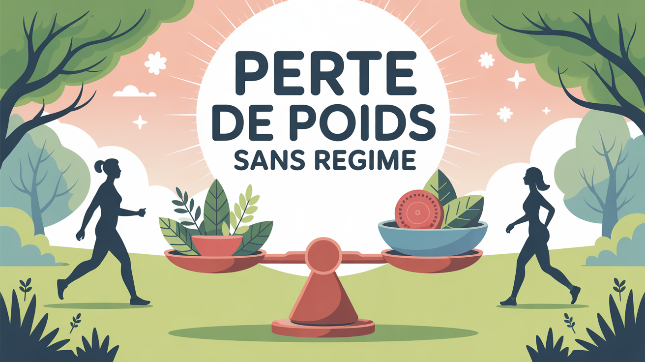 20 astuces pour maigrir sans regime illustration balance assiettes