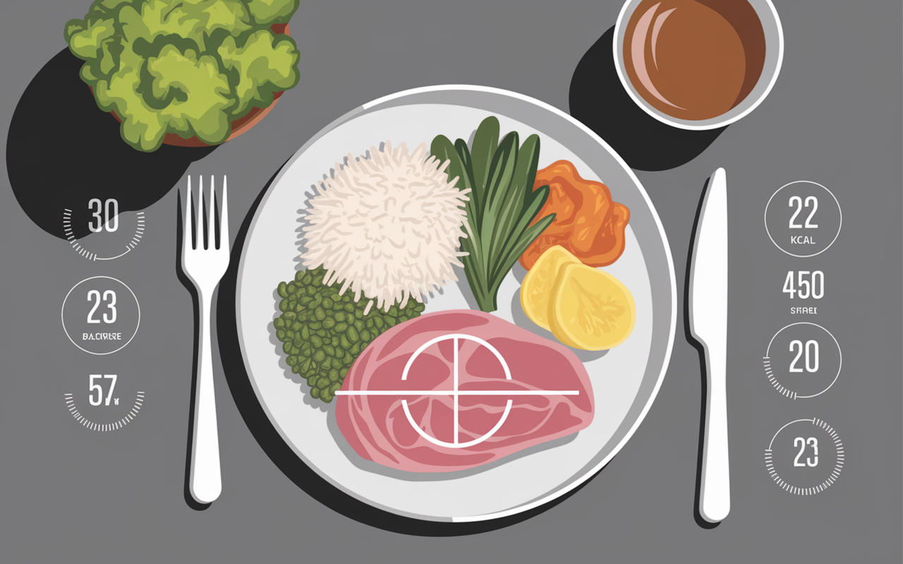 alimentation pour prendre du muscle et perdre de la graisse plat équilibré calories