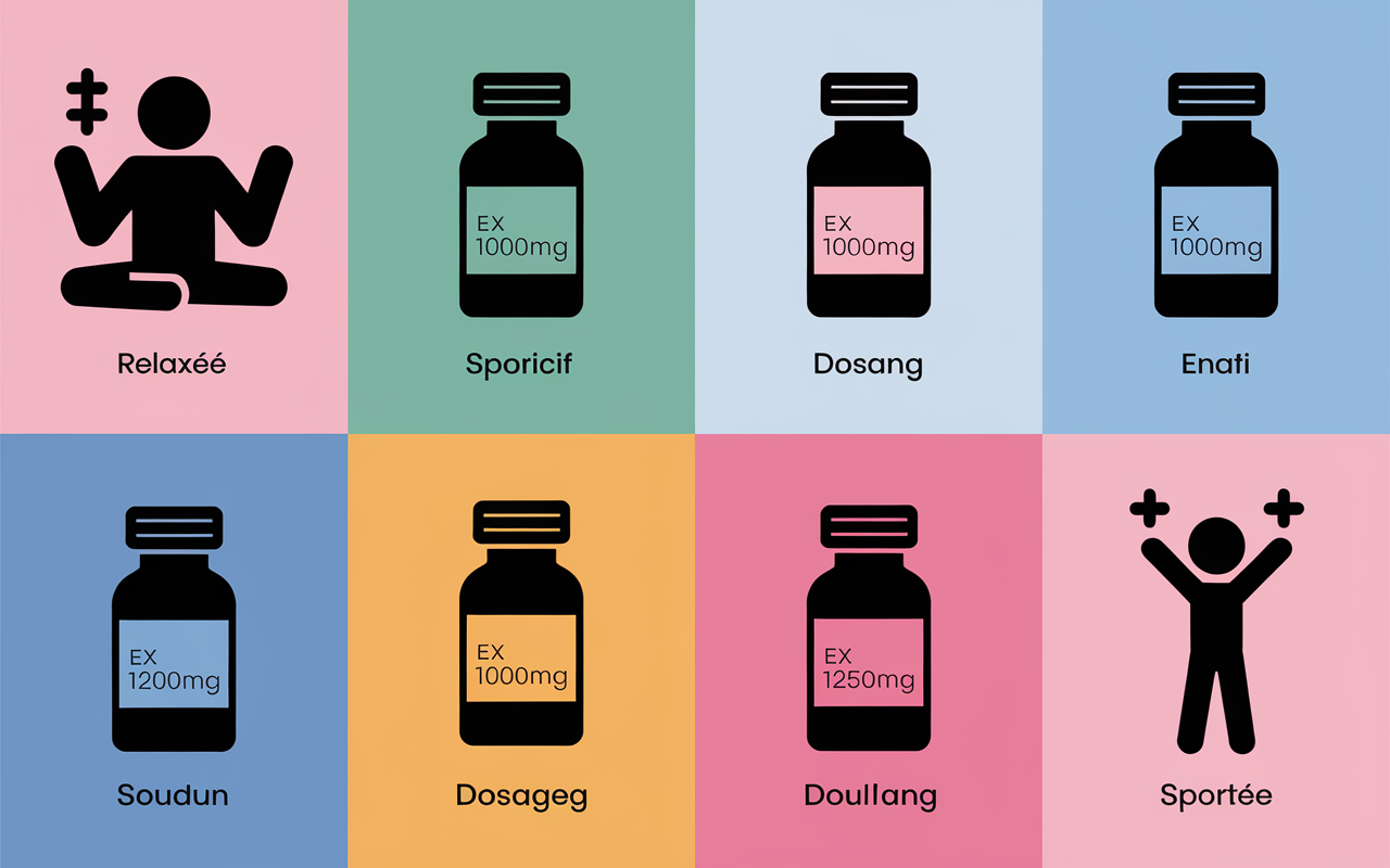 ashwagandha dosage par jour tableau comparatif profils