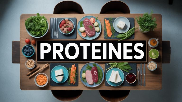 table avec aliments et proteines, calcul proteine par aliment
