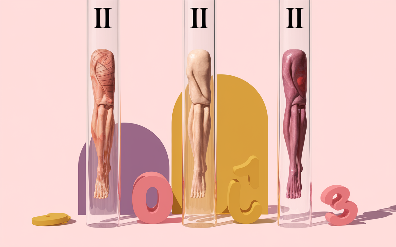 collagene type 1 2 3 difference illustration sous-types
