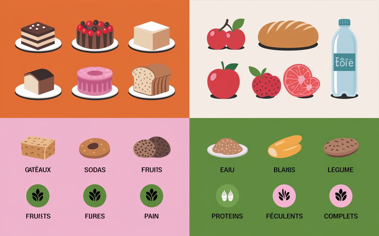 comment perdre 3 kg substitutions alimentaires