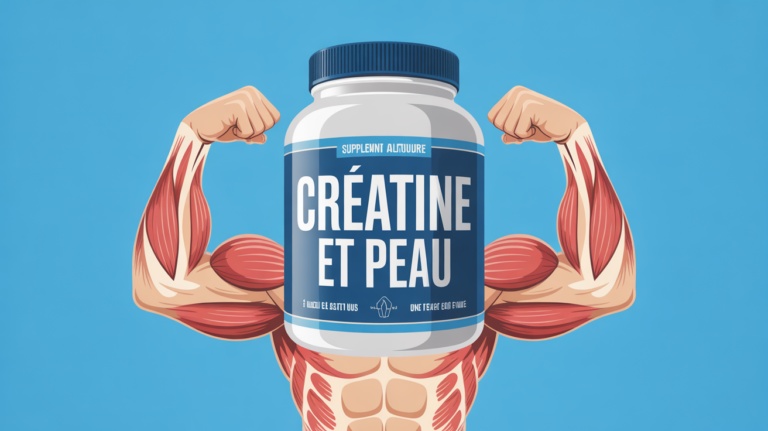 creatine effet sur la peau pot muscles peau
