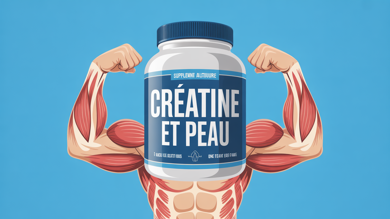 creatine effet sur la peau pot muscles peau