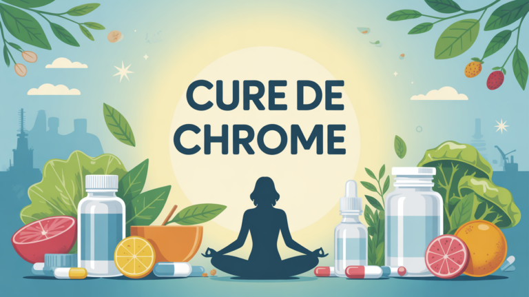 cure de chrome combien de temps illustration aliments gélules
