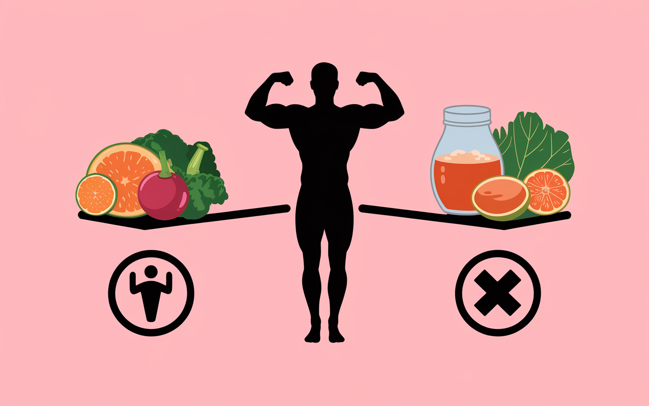 fonte musculaire et perte de poids balance interne alimentation riche protéines