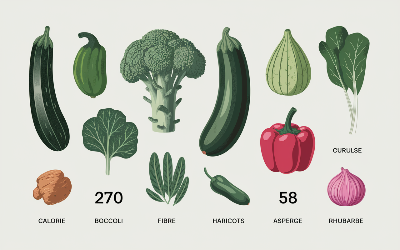 Meilleur legume pour maigrir tableau simples valeurs légumes