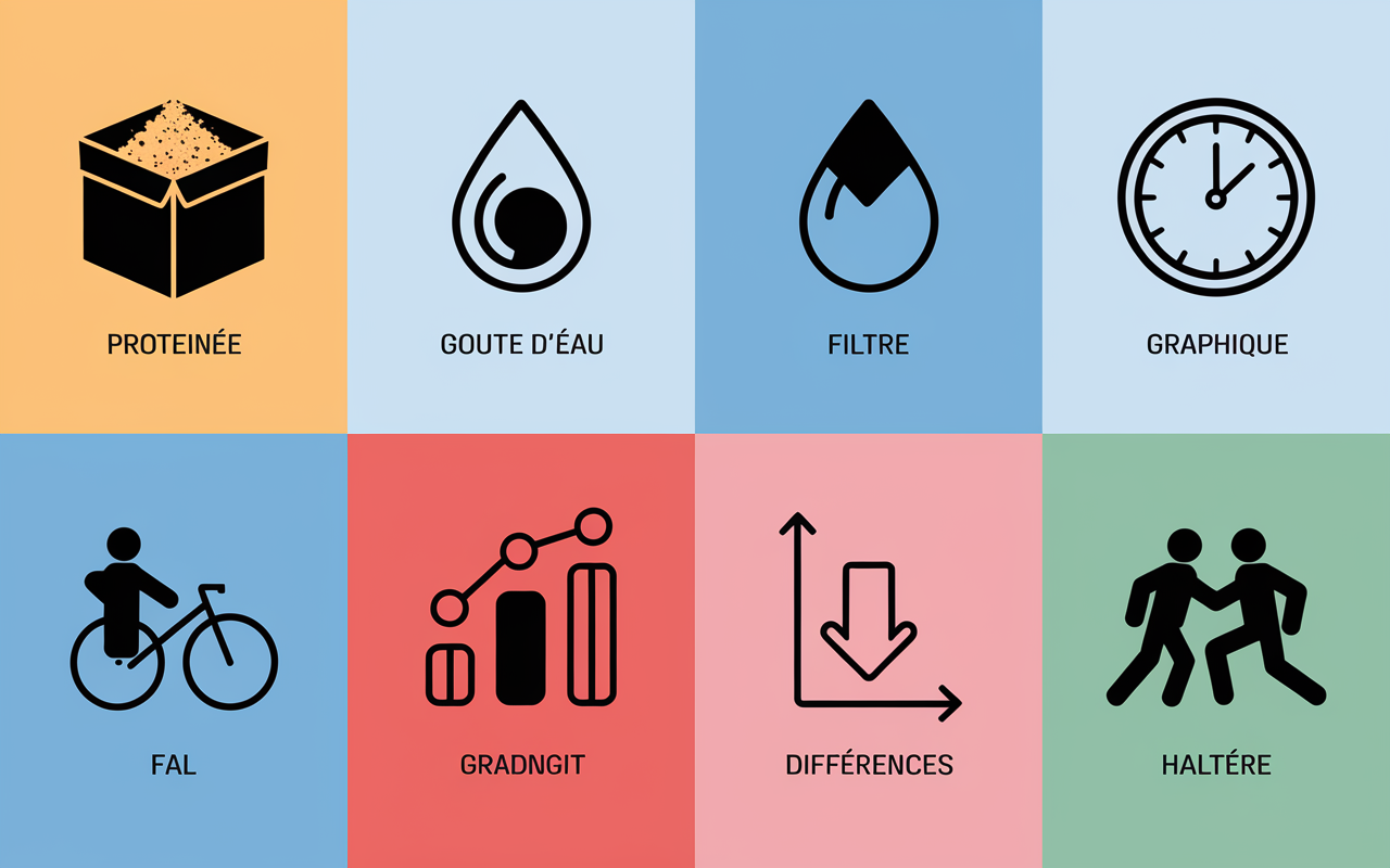 optimum nutrition whey nutrition infographie differences proteines