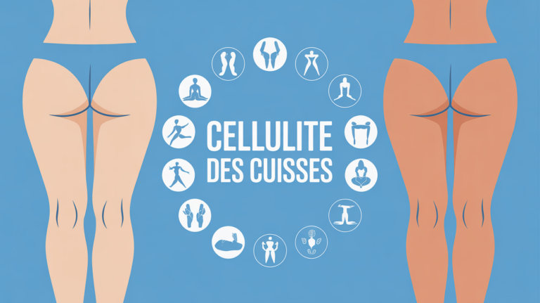 perdre cellulite des cuisses jambes lissées vue dos
