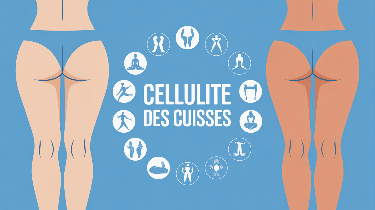 perdre cellulite des cuisses jambes lissées vue dos