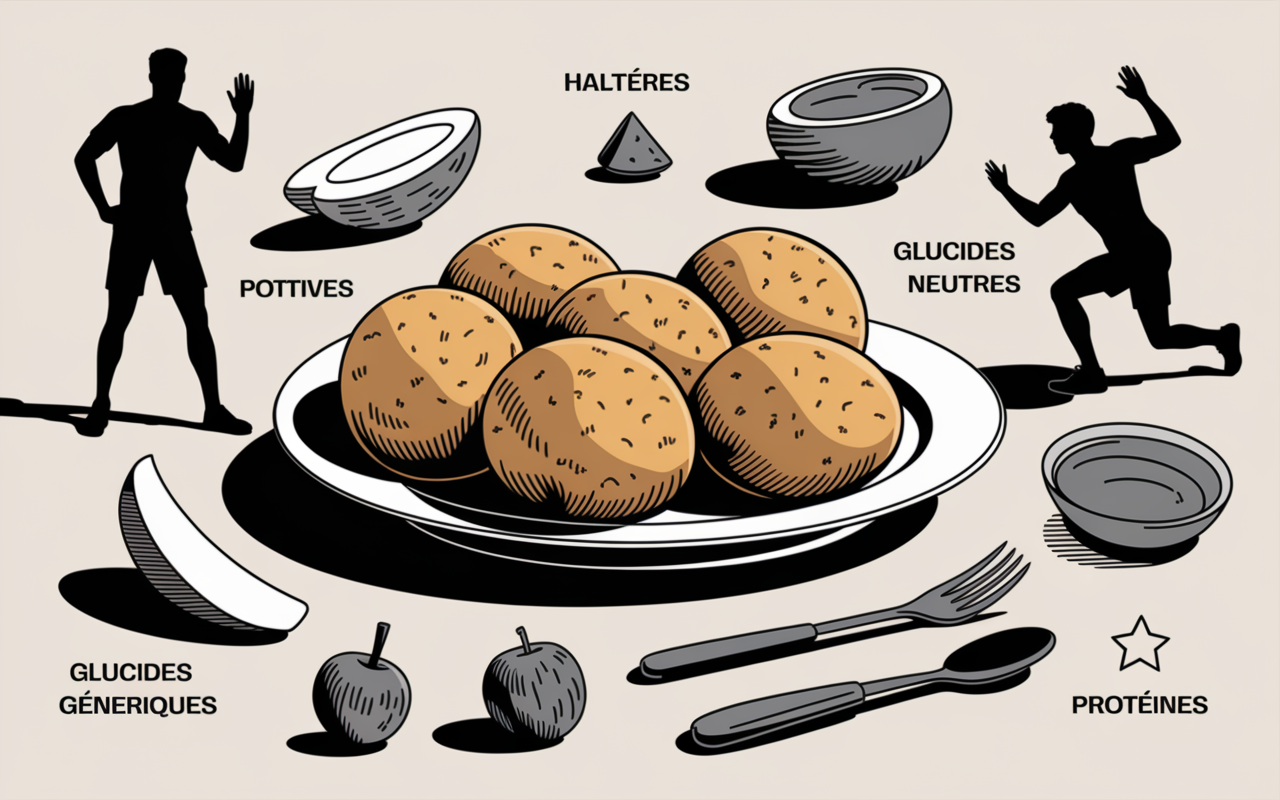 pomme de terre musculation assiette vapeur