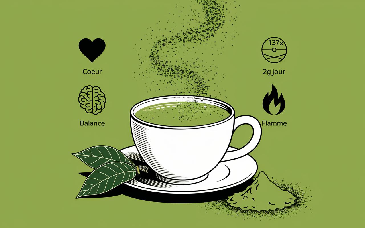 quels sont les bienfaits du matcha tablette bienfaits sante