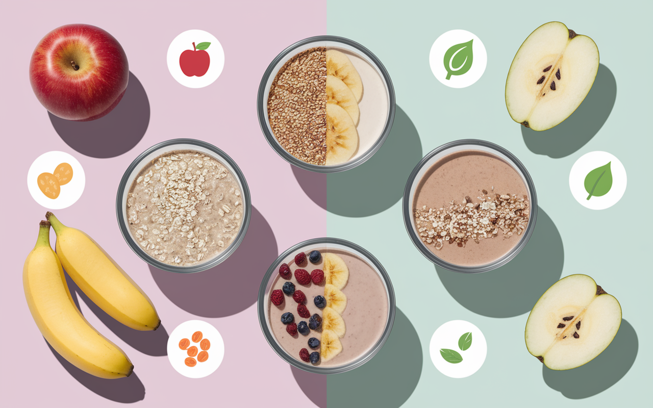 Recettes flocon d avoine et yaourt pour maigrir vegan sans lactose