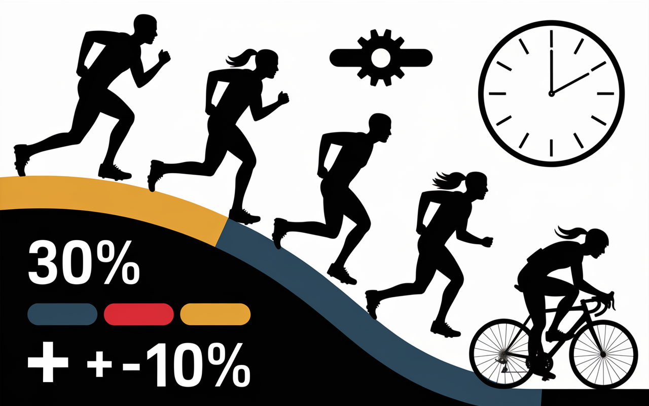 vo2max evolution graphique progression ages sportifs