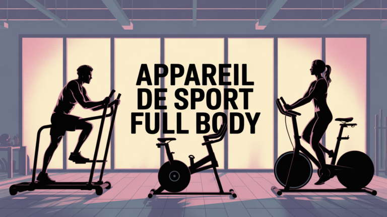 Salle d'appareils de sport qui fait travailler tout le corps
