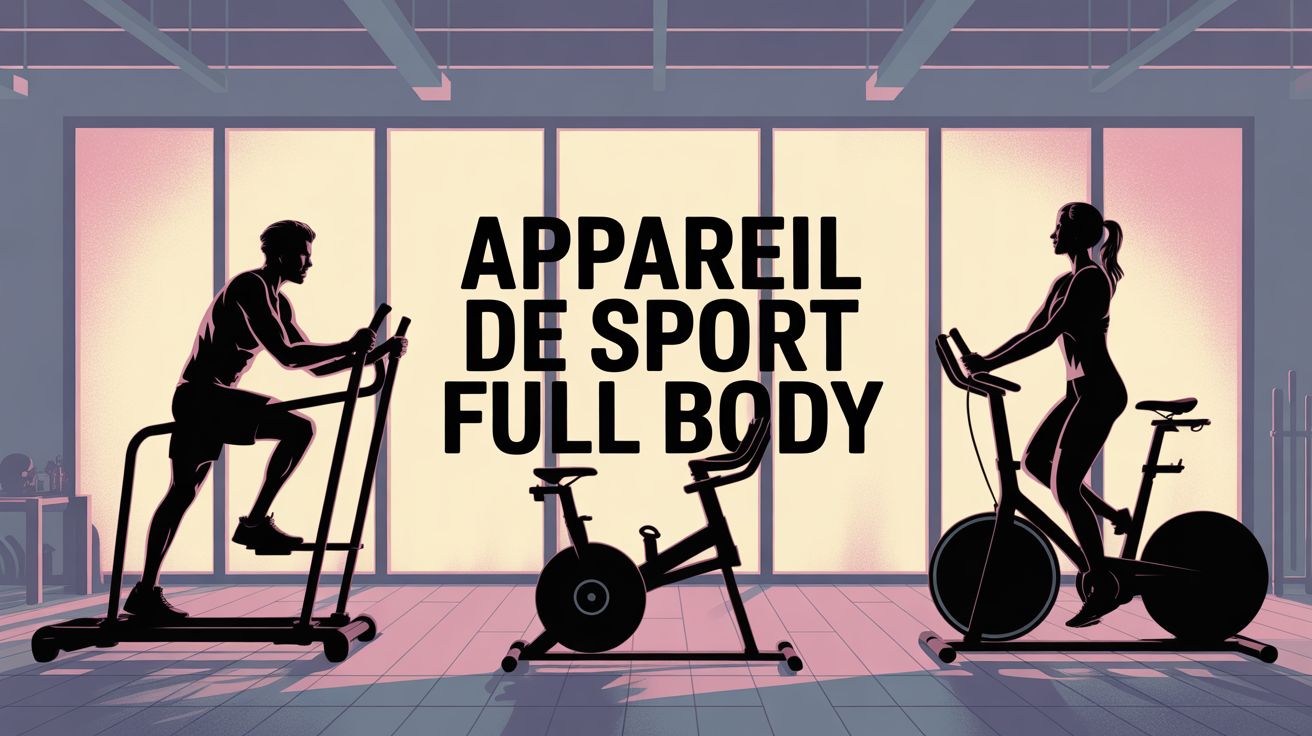 Salle d'appareils de sport qui fait travailler tout le corps