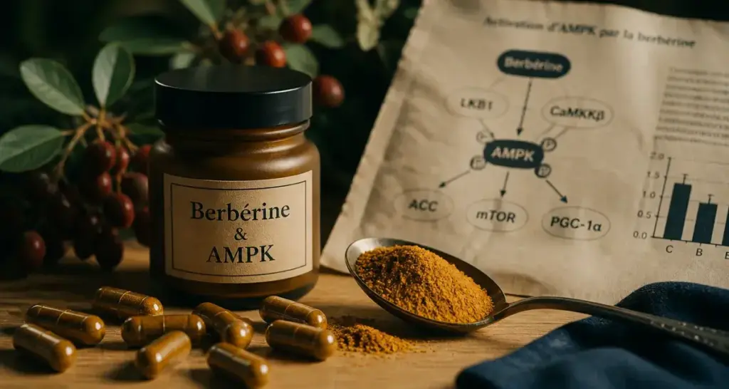 Berberine perte de poids : capsules, poudre et AMPK