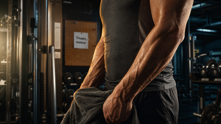Comment prendre des bras : triceps moteur du volume en salle de sport