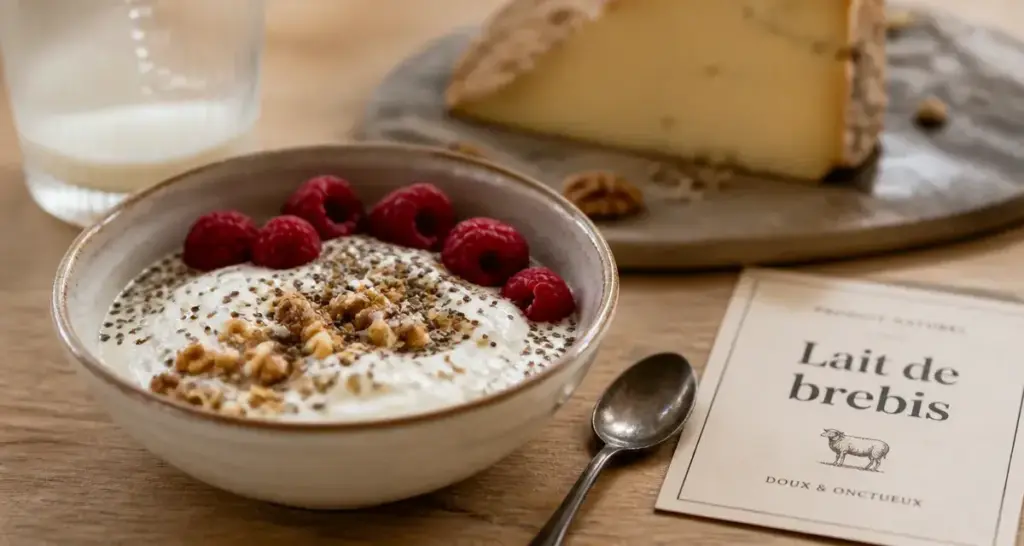 Lait de brebis et cholesterol : yaourt au lait de brebis