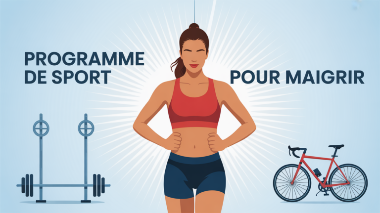 Programme de sport pour maigrir icones cardio