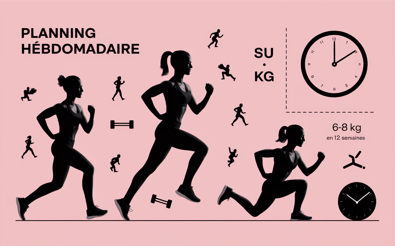 Planning hebdomadaire maigrir par le sport programme